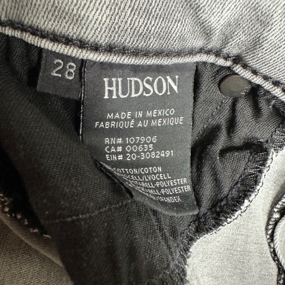 Hudson Jeans Women's Skinny Jeans Gray Size 28 - Picture 5 of 6